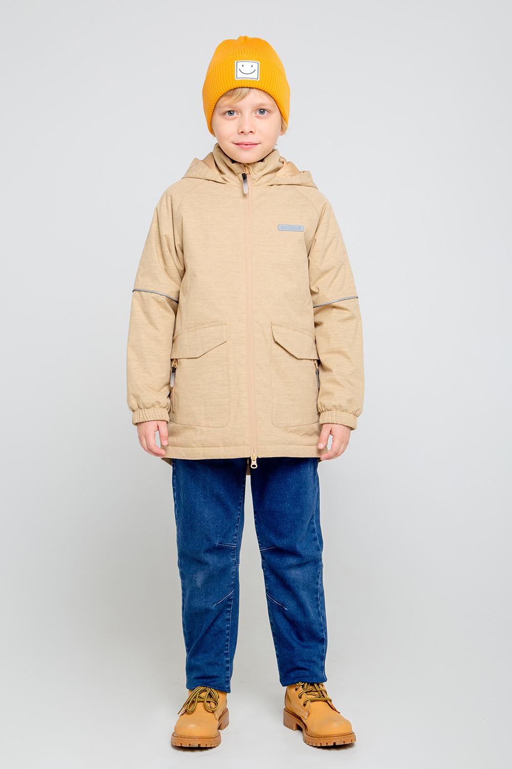 картинка Куртка утепленная для мальчика Crockid ВК 30097/1 ГР от магазина детских товаров ALiSa