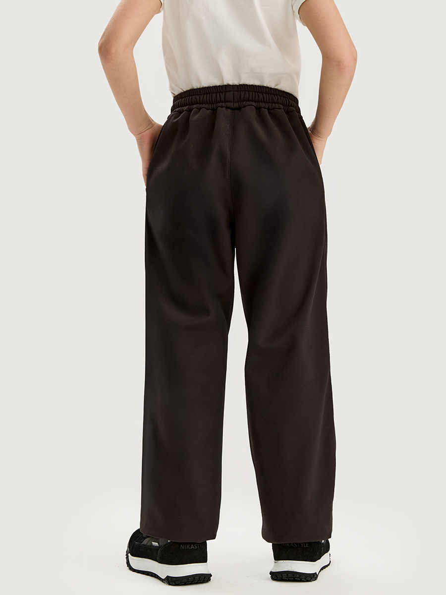 картинка Брюки Софтшел NIKASTYLE 2л19125 Черный от магазина детских товаров ALiSa