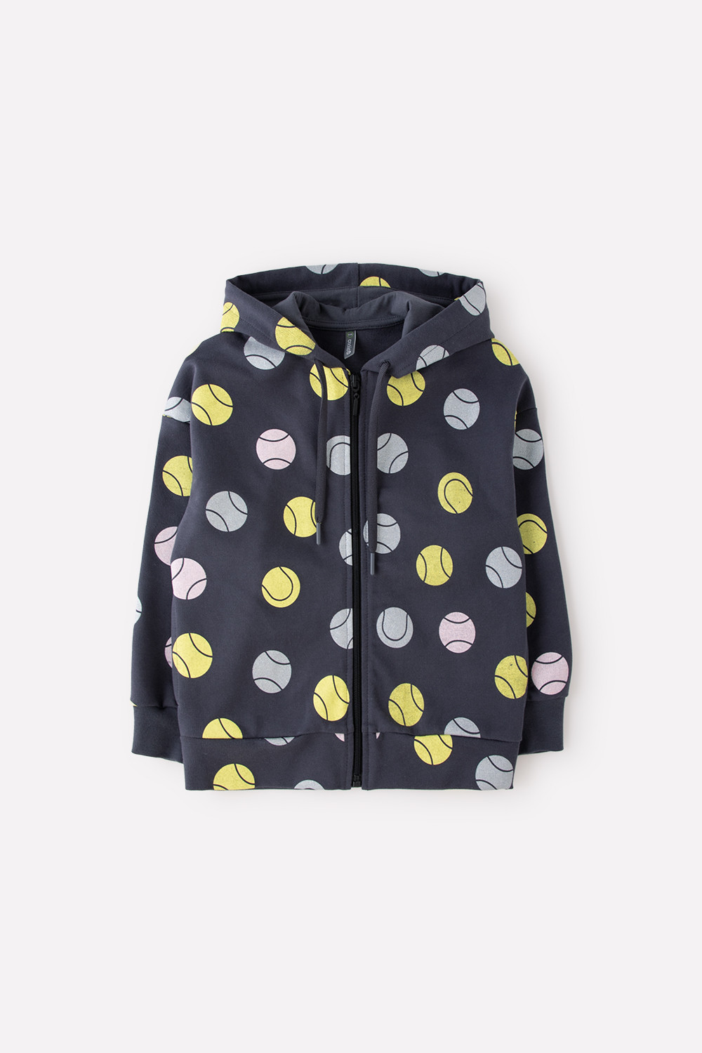 картинка Куртка для девочки Crockid КР 301704 темно-серый, теннисные мячи к338 от магазина детских товаров ALiSa