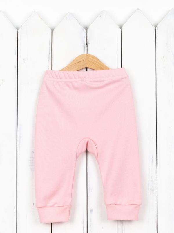 картинка Брюки для девочки Baby Boom П47/99-3-И Пудра я718 от магазина детских товаров ALiSa