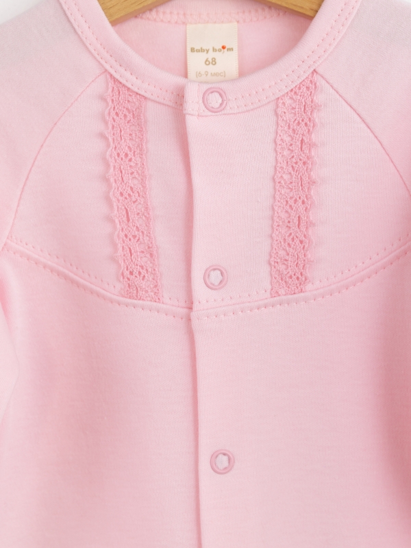 картинка Комбинезон для девочки Baby Boom К406/2-И Розовый я737 от магазина детских товаров ALiSa