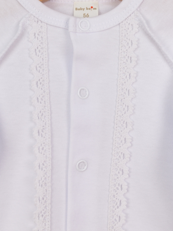 картинка Комплект для девочки Baby Boom КН162/1-И Белый я737 от магазина детских товаров ALiSa