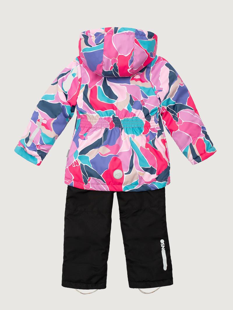 картинка Комплект утеплённый для девочки NIKASTYLE 7м1425 Ягода черный от магазина детских товаров ALiSa