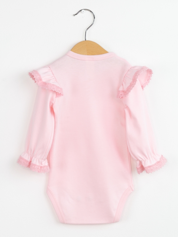 картинка Боди для девочки Baby Boom Б145/2-И Розовый я737 от магазина детских товаров ALiSa