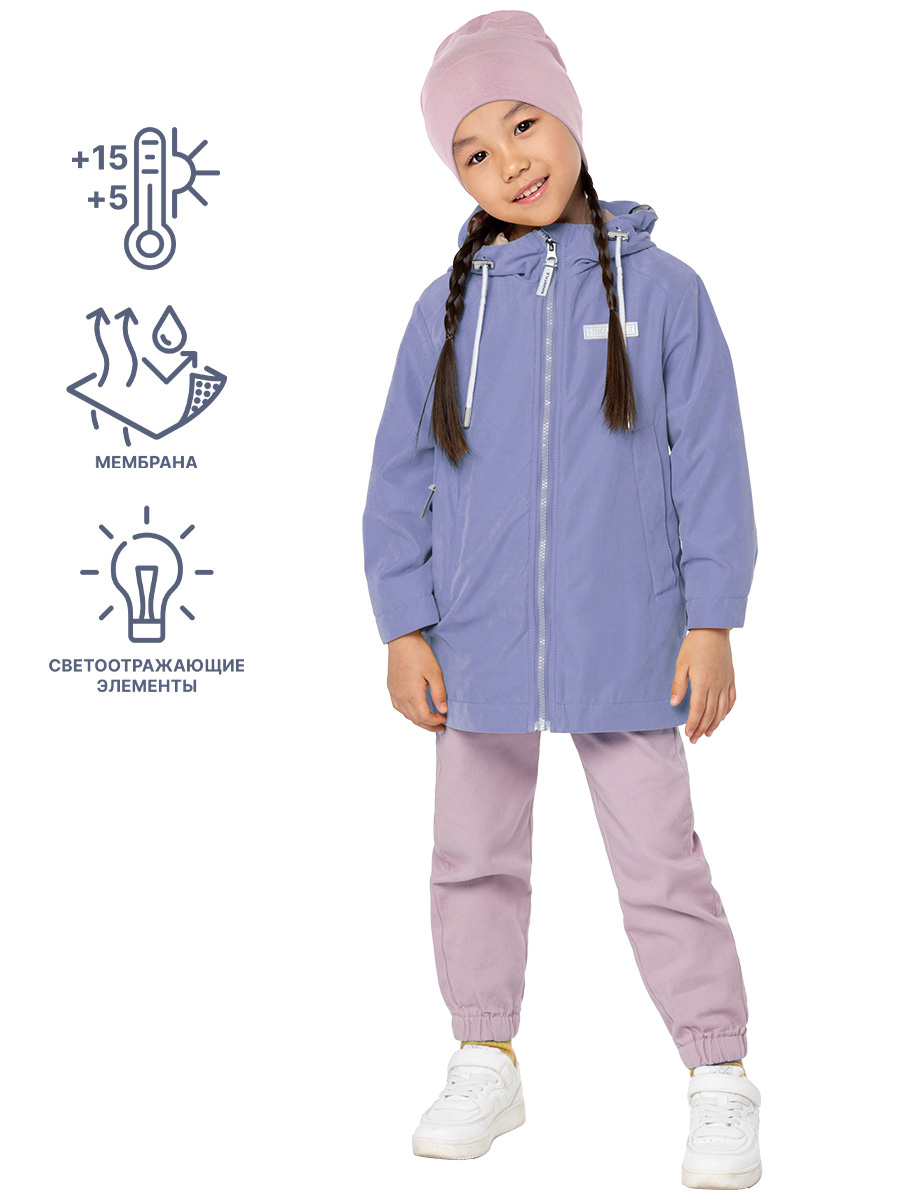 картинка Ветровка для девочки NIKASTYLE 4л4024 орхидея от магазина детских товаров ALiSa