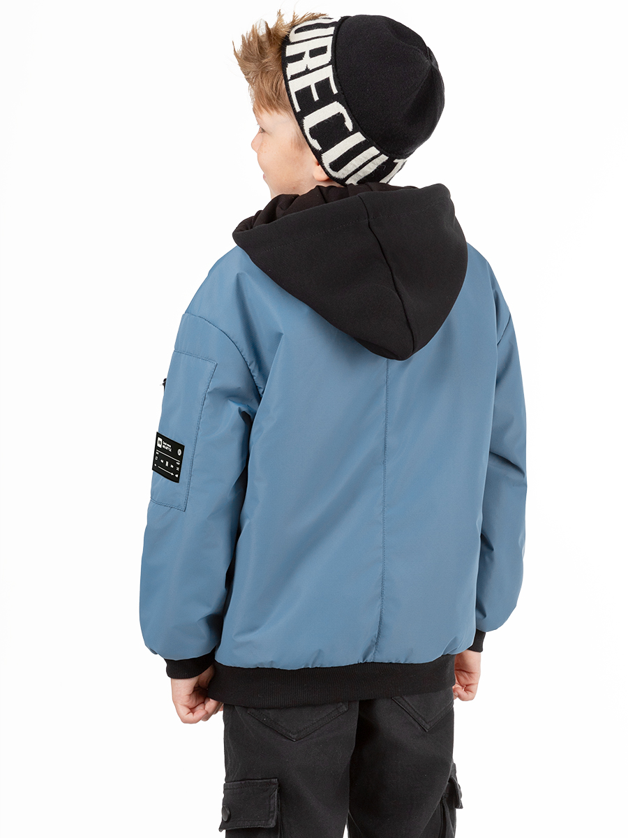 картинка Куртка утеплённая для мальчика NIKASTYLE 4м5525 Джинс от магазина детских товаров ALiSa