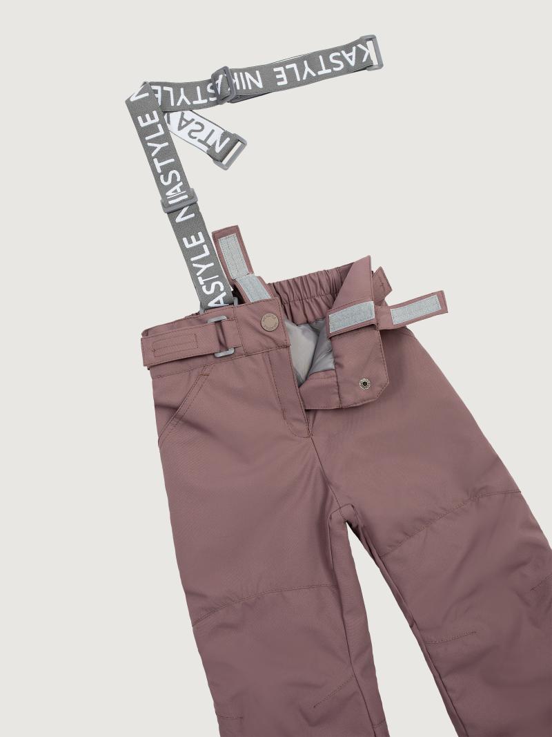 картинка Комплект утеплённый для девочки NIKASTYLE 7м2025 Какао шоколад от магазина детских товаров ALiSa