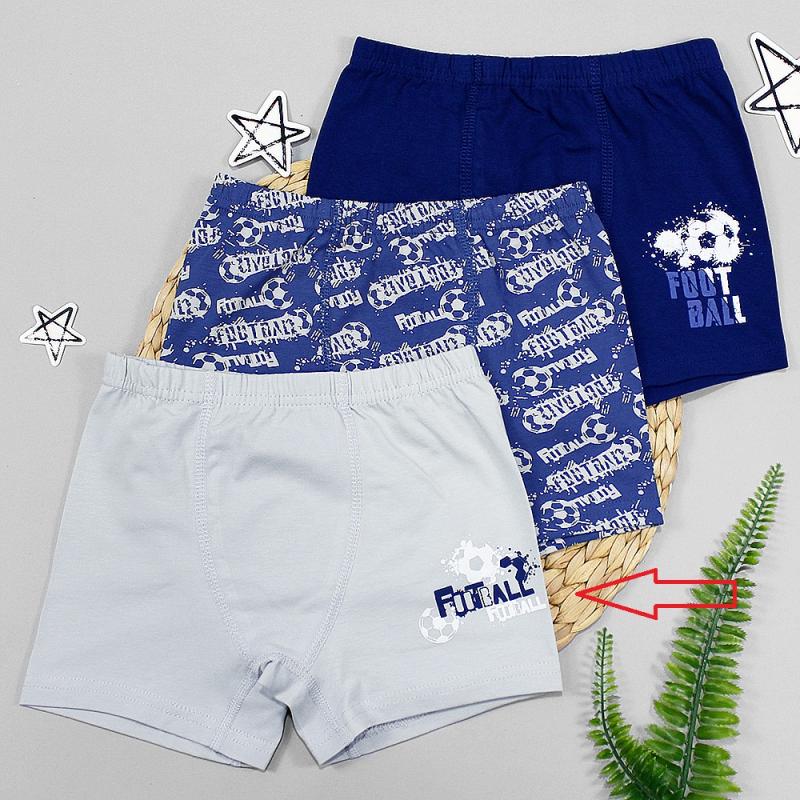 картинка Трусы боксеры для мальчика DR 3674-211 Серый от магазина детских товаров ALiSa