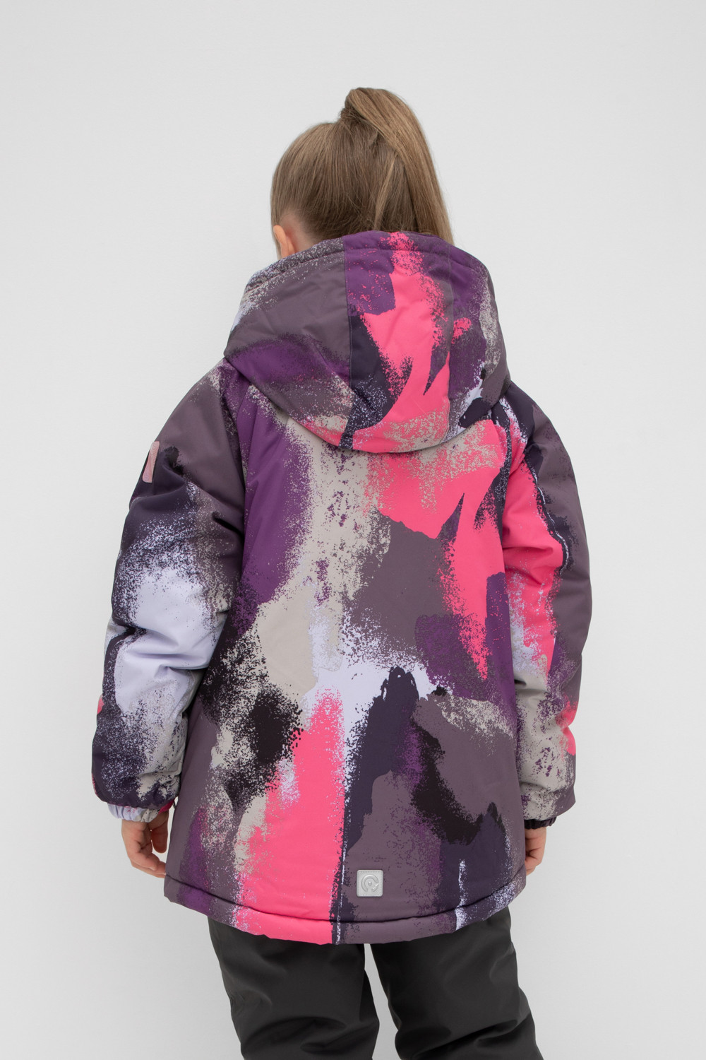 картинка Куртка зимняя для девочки Crockid ВК 38097/н/1 ГР от магазина детских товаров ALiSa