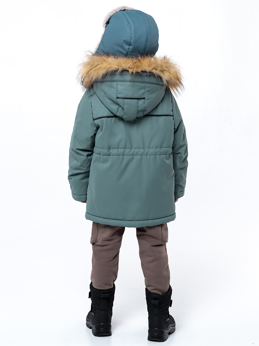 картинка Куртка зимняя для мальчика NIKASTYLE 4з3324 Эвкалипт от магазина детских товаров ALiSa
