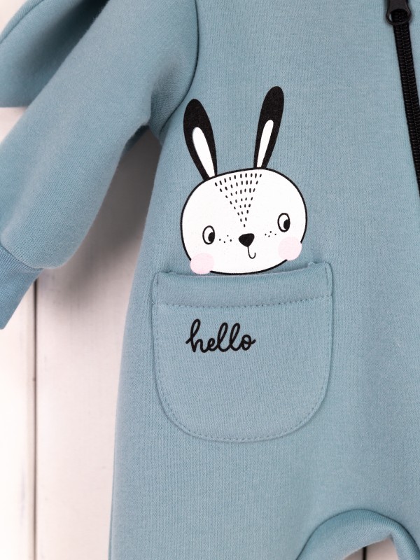 картинка Комбинезон на стопе Baby Boom К378/2-Ф Голубой от магазина детских товаров ALiSa