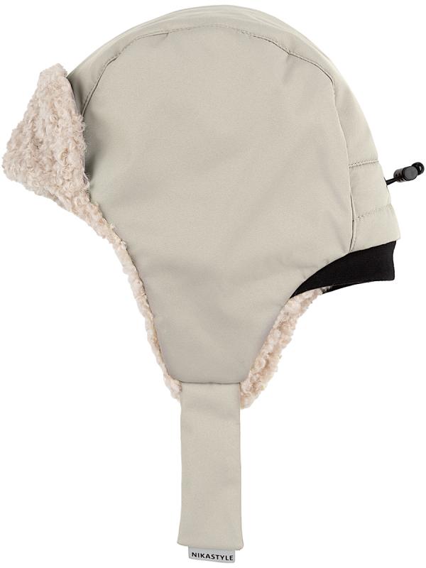 картинка Шапка мембранная утепленная NIKASTYLE 11з16324 Беж от магазина детских товаров ALiSa