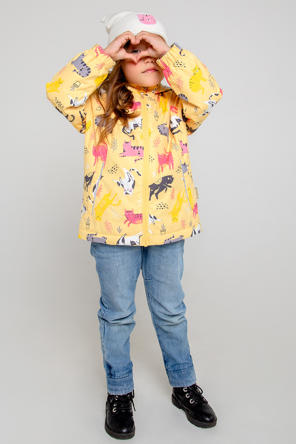 картинка Куртка утепленная для девочки Crockid ВК 32120/н/2 ГР от магазина детских товаров ALiSa
