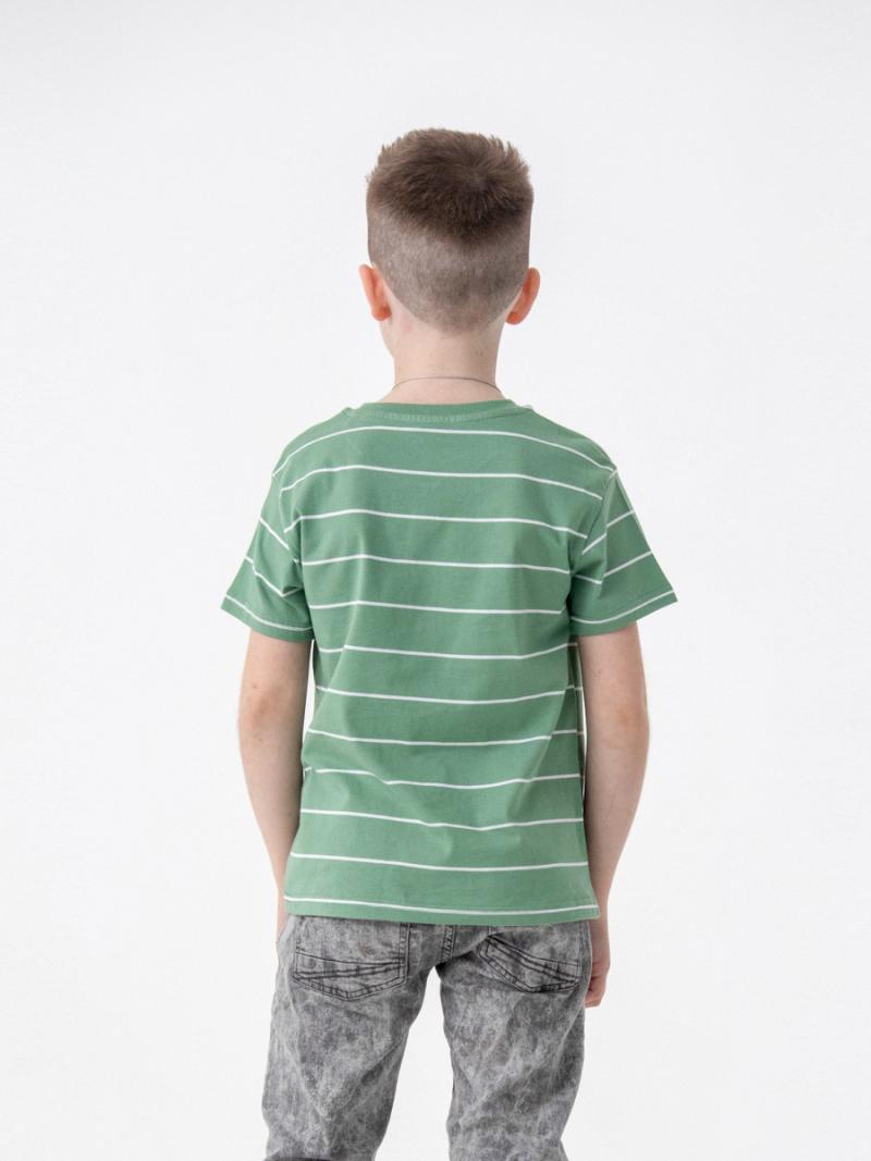 картинка Футболка для мальчика CSJB 63120-37-320 Зеленый от магазина детских товаров ALiSa