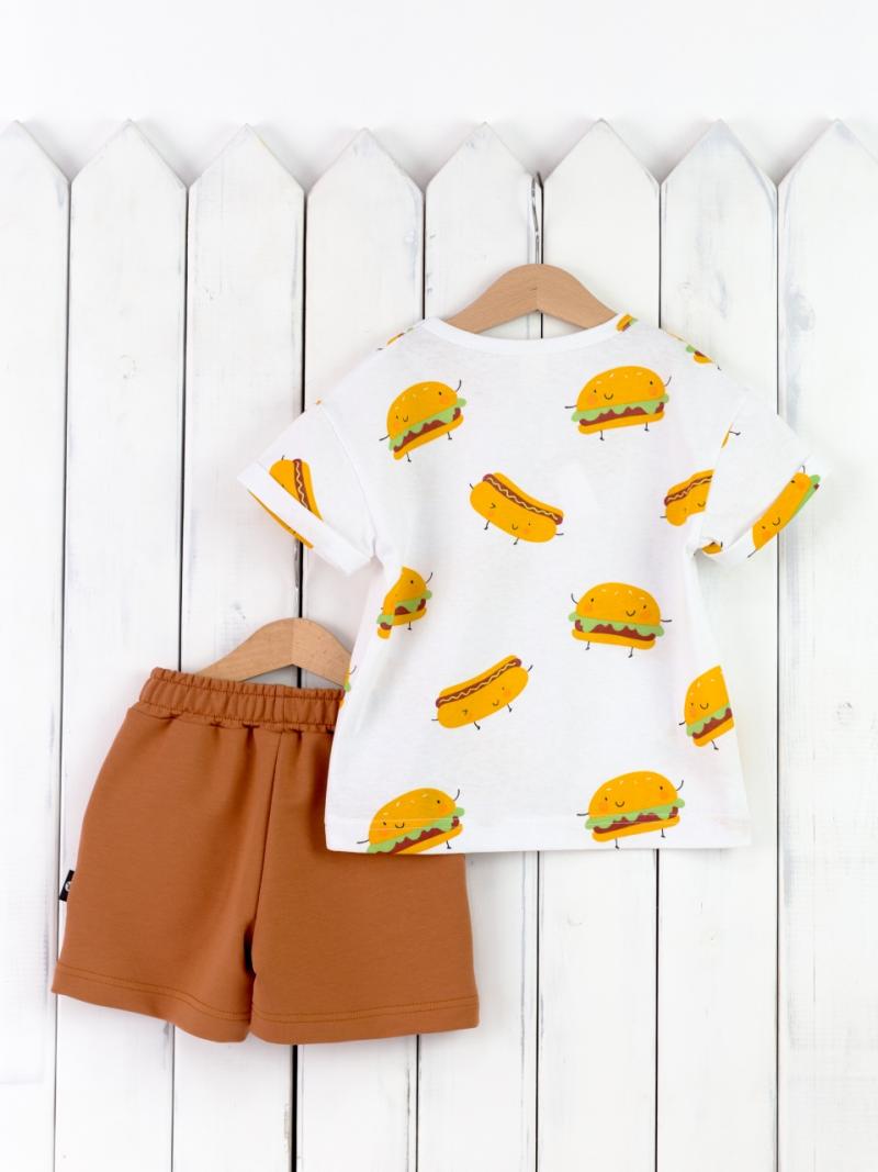 картинка Комплект детский Baby Boom КД426/3-К Хотдог+ охра от магазина детских товаров ALiSa