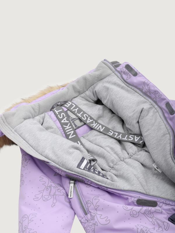 картинка Комбинезон для девочки NIKASTYLE 8з0425 Лаванда Инжир от магазина детских товаров ALiSa