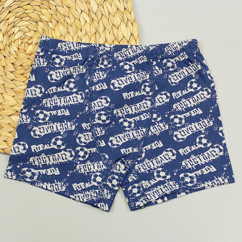 картинка Трусы боксеры для мальчика DR 3674-211 Синий мячи от магазина детских товаров ALiSa