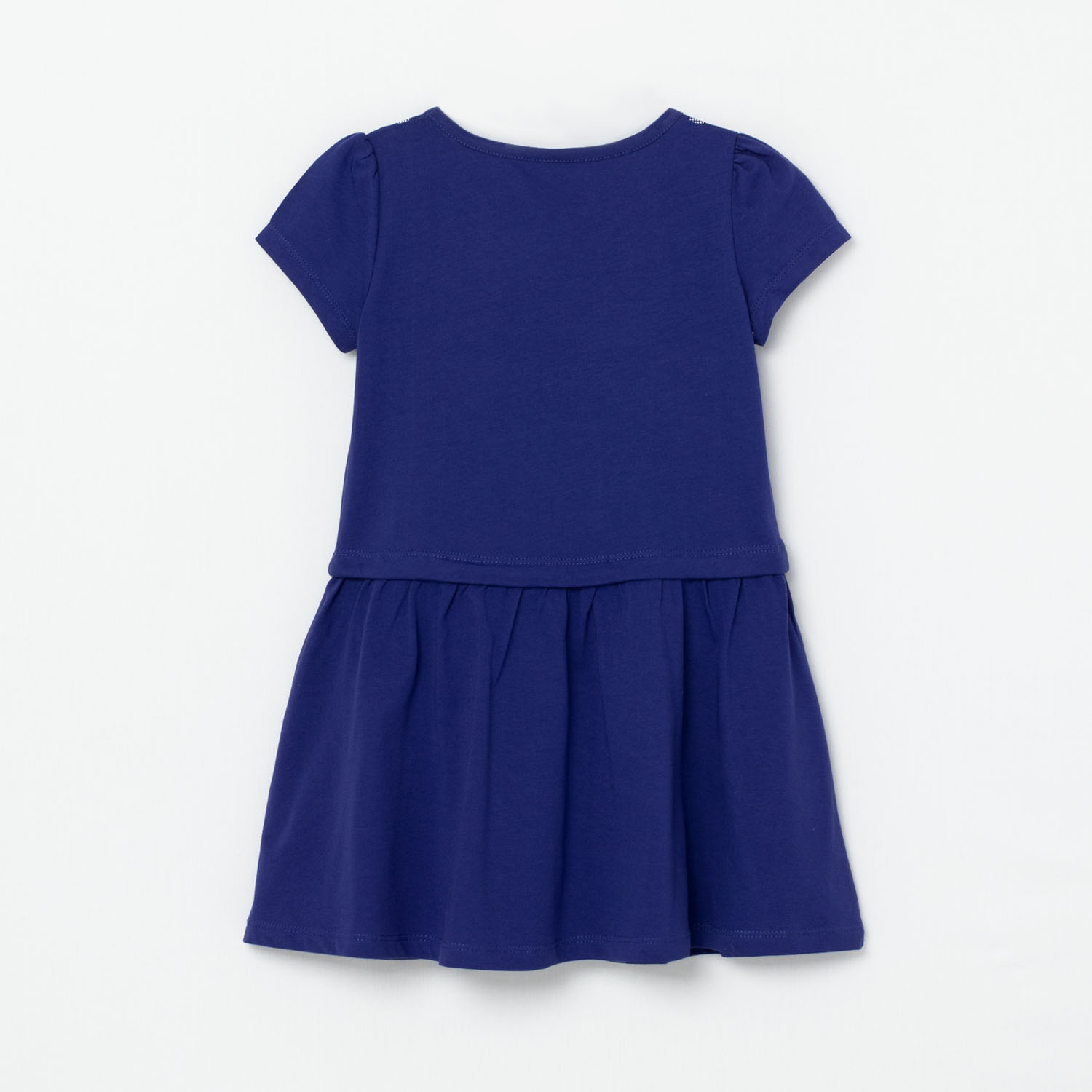 картинка Платье для девочки Cherubino CSKG 62698-42-272 Синий от магазина детских товаров ALiSa