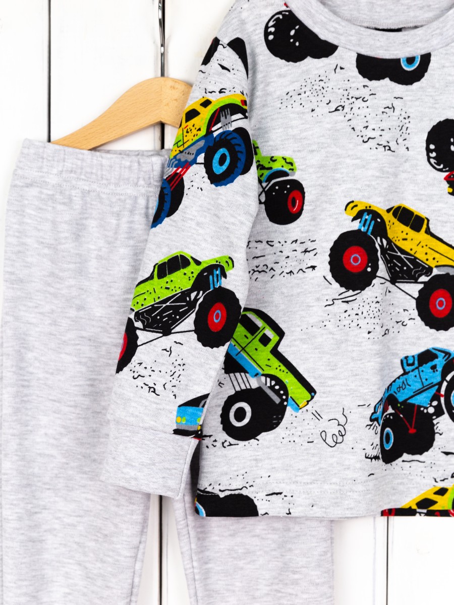 картинка Пижама для мальчика Baby Boom КС14/5-И Бигфуты + кармеланж от магазина детских товаров ALiSa