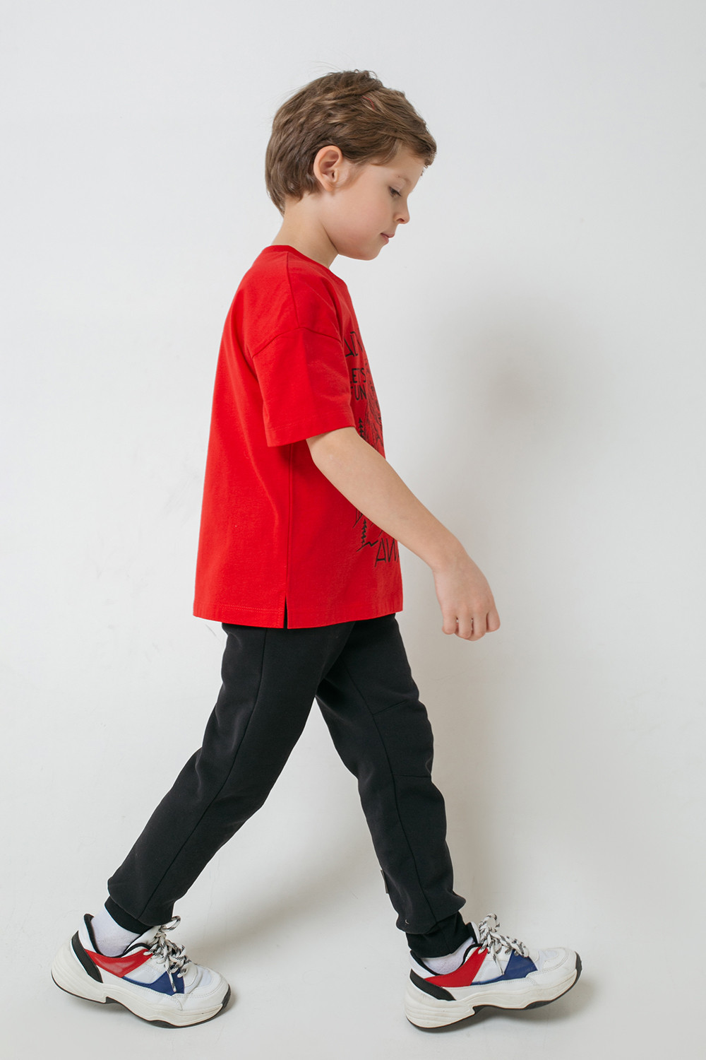 картинка Футболка для мальчика Crockid К 301384 насыщенно-красный к1269 от магазина детских товаров ALiSa