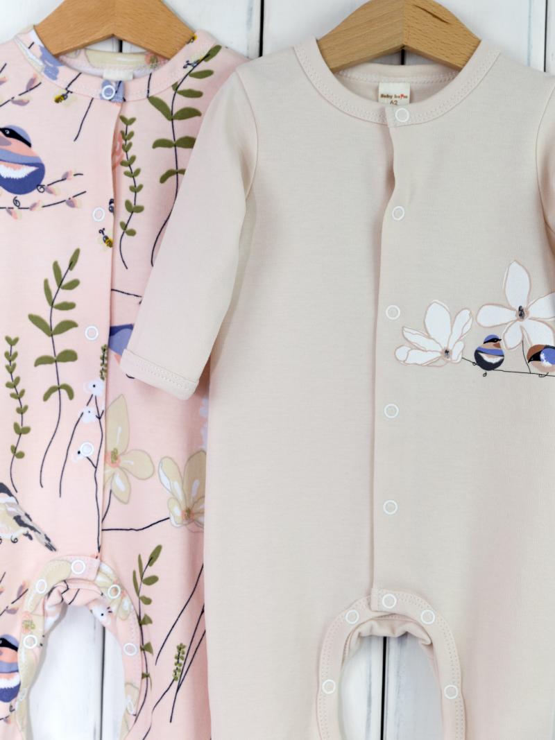 картинка Комбинезон для девочки Baby Boom НК1/5-И Бежевый от магазина детских товаров ALiSa