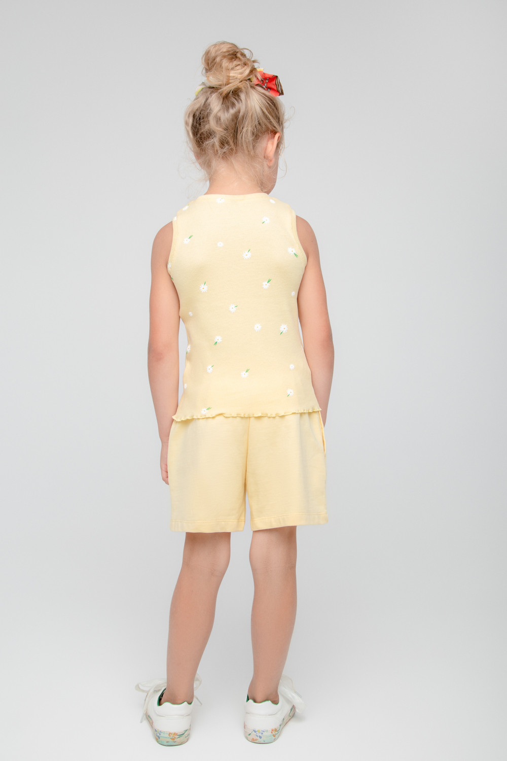 картинка Шорты для девочки Crockid КР 400548 бледно-желтый к393 от магазина детских товаров ALiSa