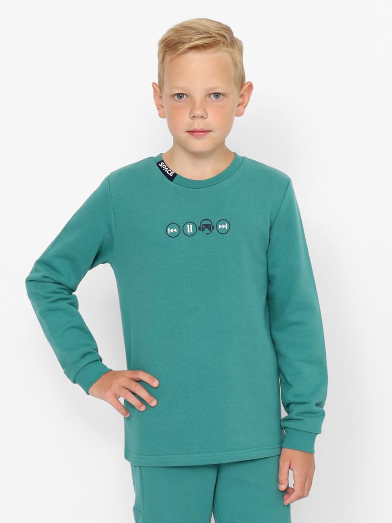 картинка Джемпер для мальчика CWJB 63724-37-388 Зеленый от магазина детских товаров ALiSa