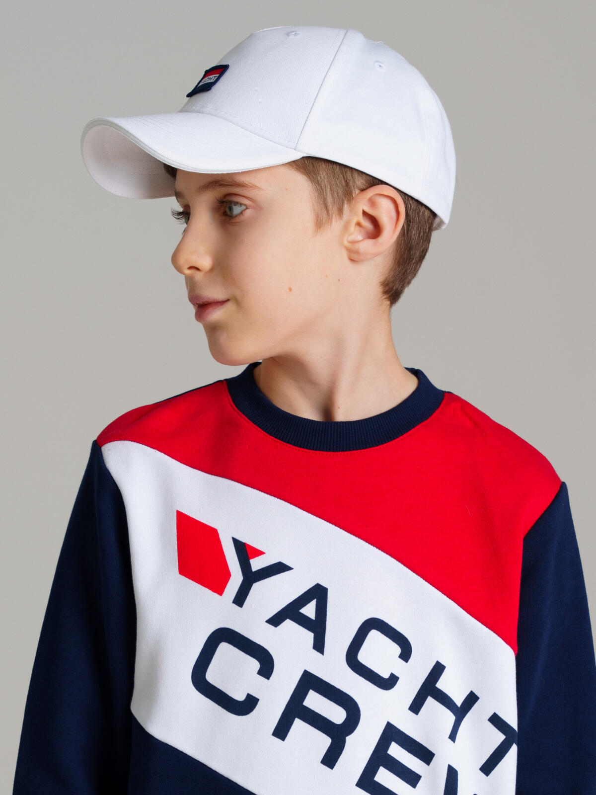 картинка Кепка текстильная для мальчикеа PL 12411245 Белый от магазина детских товаров ALiSa