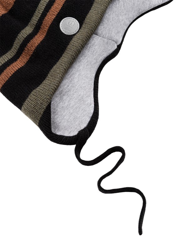 картинка Шапка утепленная для мальчика NIKASTYLE 11з15424 Черный полынь от магазина детских товаров ALiSa