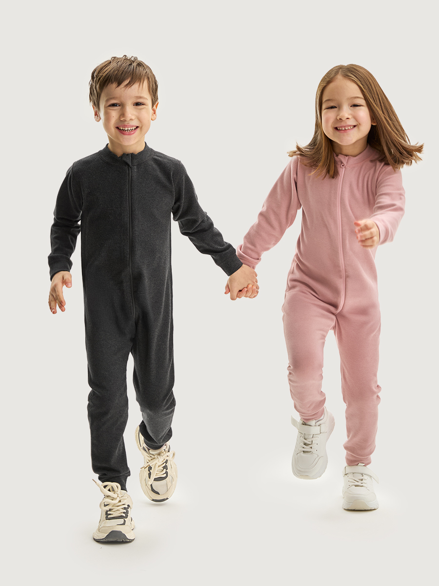 картинка Комбинезон флисовый для девочки NIKASTYLE 8т19025 Розовый от магазина детских товаров ALiSa