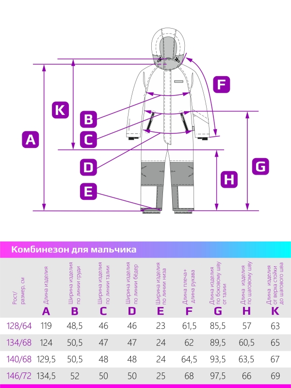 картинка Комбинезон зимний для мальчика NIKASTYLE 8з2524 Лед деним от магазина детских товаров ALiSa