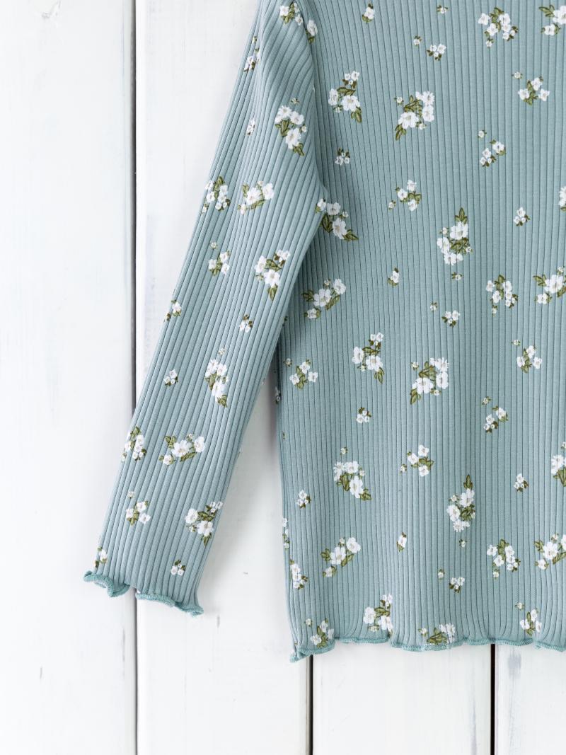 картинка Лонгслив для девочки Baby Boom Ф85/1-К Цветочки на полыни от магазина детских товаров ALiSa