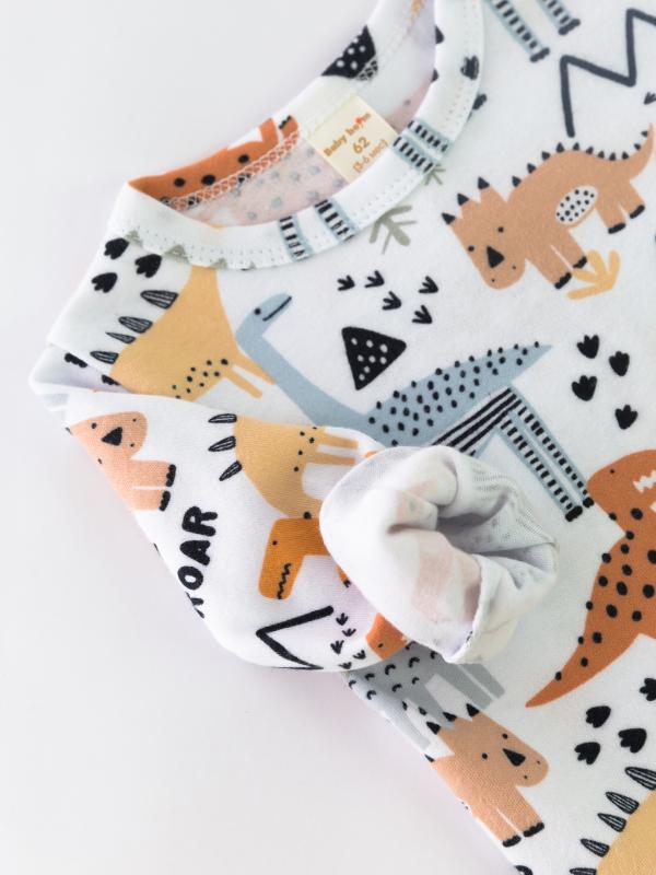 картинка Боди Baby Boom Б86/3-И Дино от магазина детских товаров ALiSa