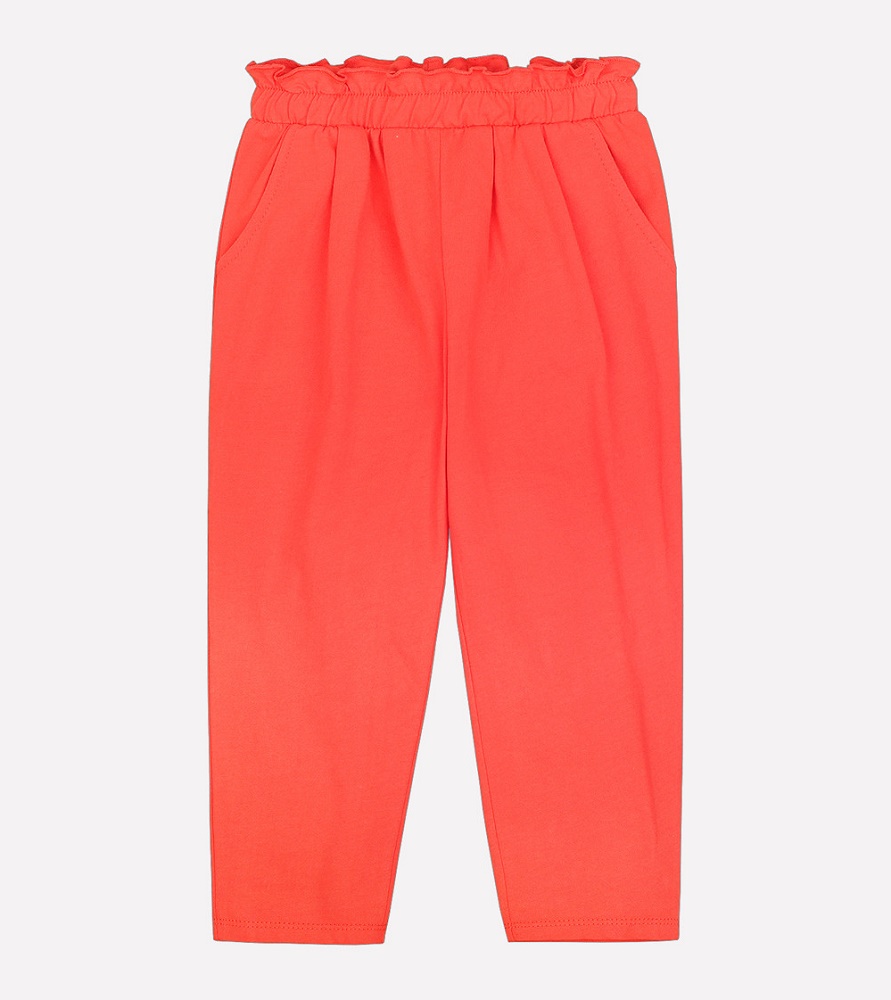 картинка Брюки для девочки Crockid КР 4658 ярко-красный1 к197 от магазина детских товаров ALiSa