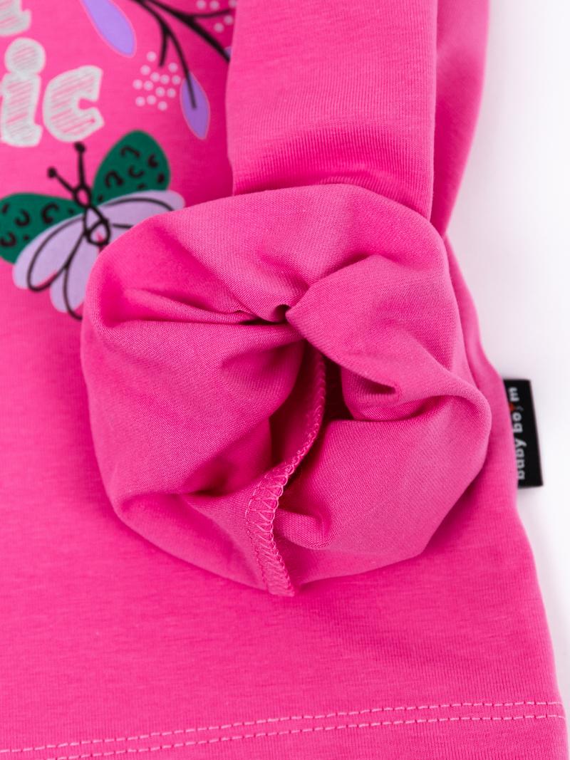 картинка Лонгслив для девочки Baby Boom Ф133/1-К Фуксия Б111 от магазина детских товаров ALiSa