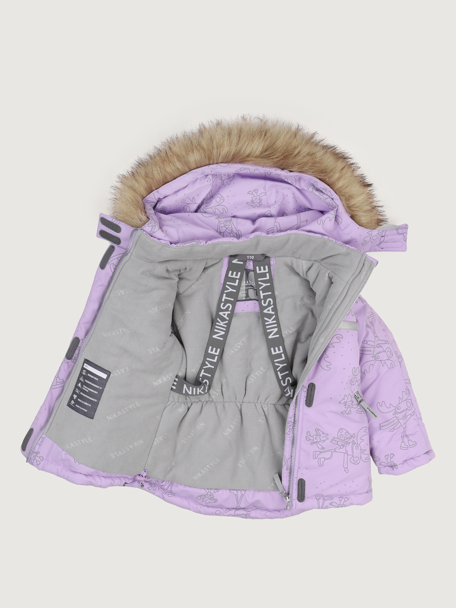 картинка Комплект для девочки NIKASTYLE 7з0825 Лаванда Инжир от магазина детских товаров ALiSa