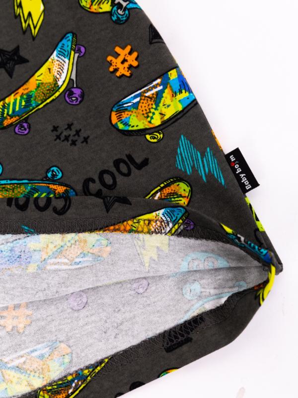 картинка Футболка для мальчика Baby Boom Ф96/6-К Скейты от магазина детских товаров ALiSa