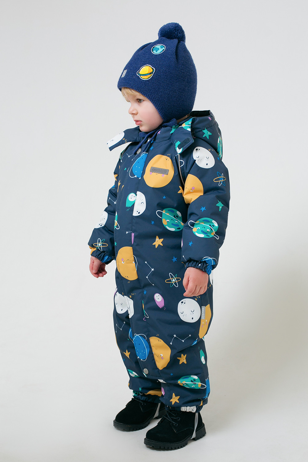 картинка Комбинезон зимний для мальчика Crockid ВК 60032/н/12 ГР от магазина детских товаров ALiSa