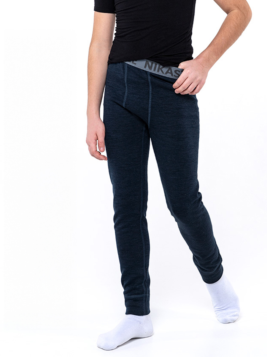 картинка Кальсоны для мальчика NIKASTYLE 2т11324 Синий меланж от магазина детских товаров ALiSa