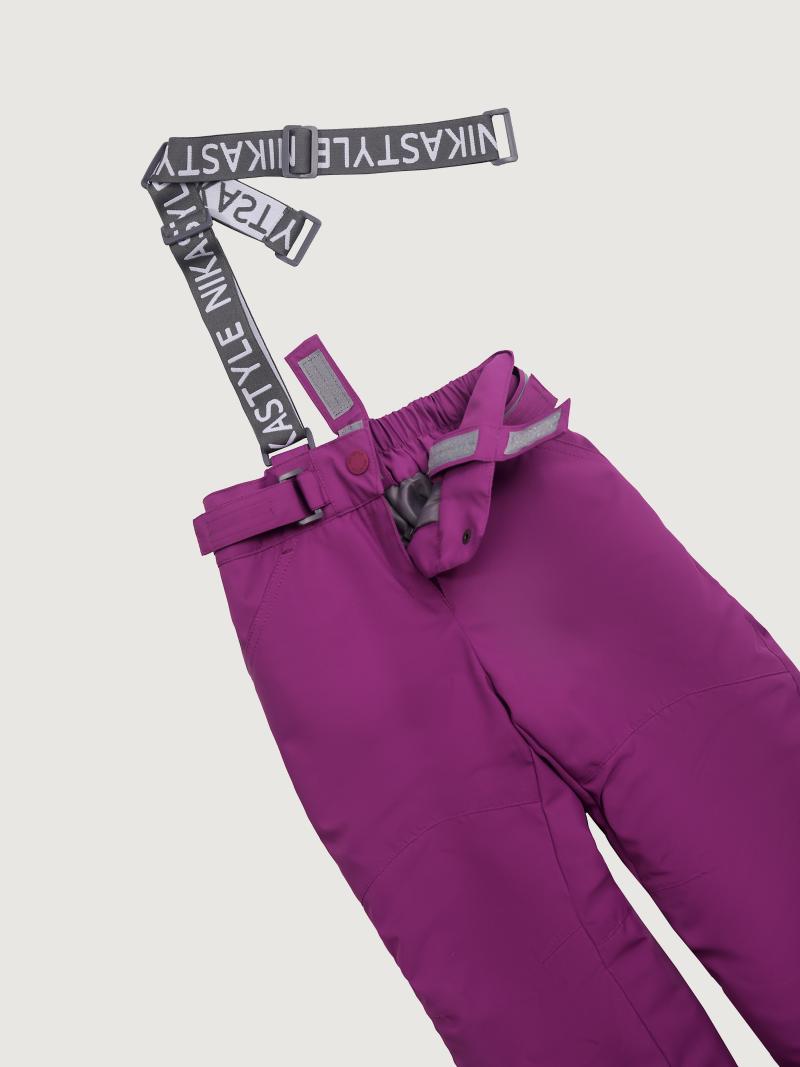 картинка Комплект утеплённый для девочки NIKASTYLE 7м1425 Цикламен Брусника от магазина детских товаров ALiSa