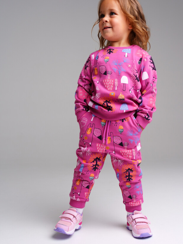 картинка Комплект для девочки PL 32329027 толстовка, брюки от магазина детских товаров ALiSa