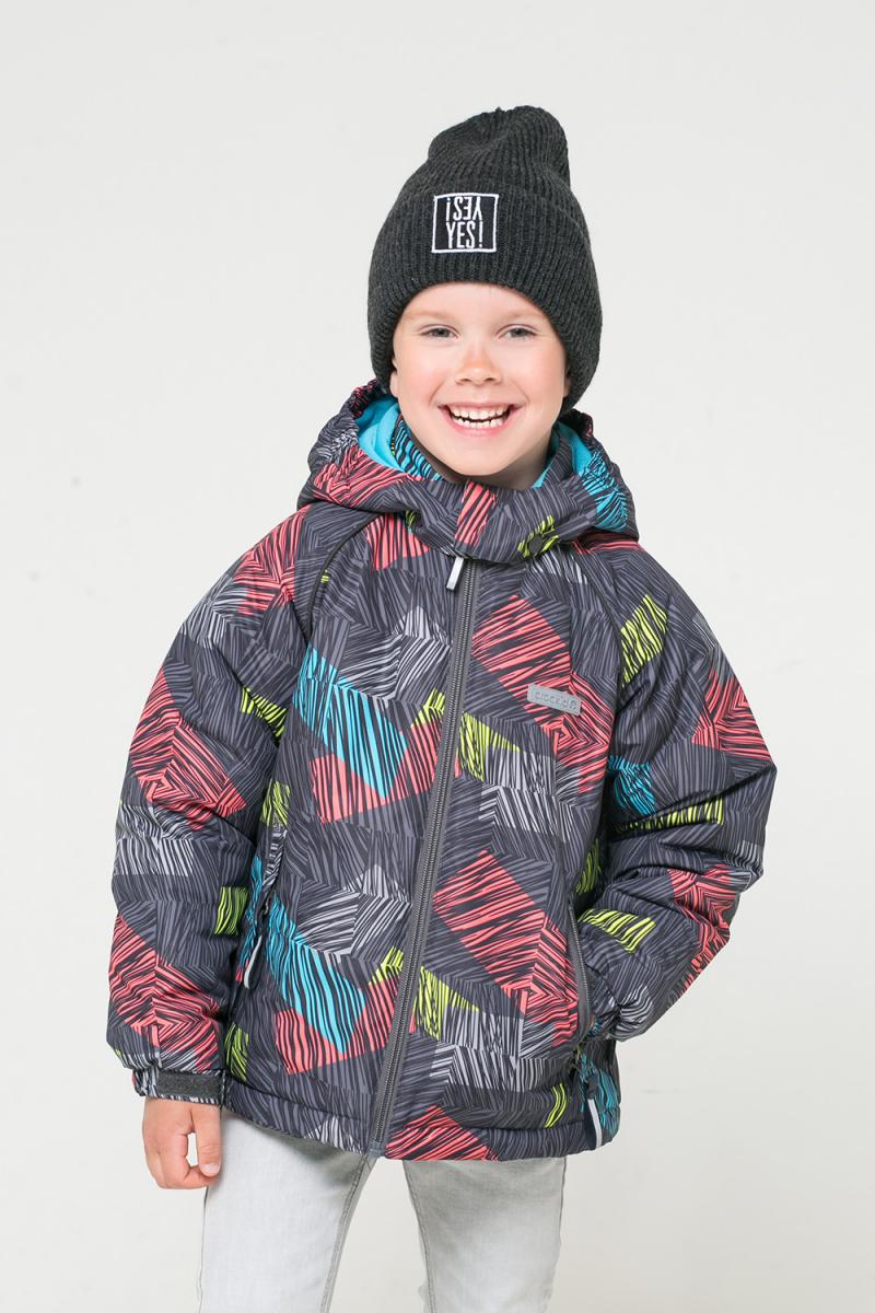 картинка Куртка зимняя для мальчика Crockid ВК 36047/н/5 ГР от магазина детских товаров ALiSa