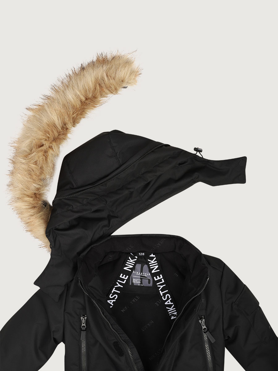 картинка Куртка для мальчика NIKASTYLE 4з7125 Черный от магазина детских товаров ALiSa