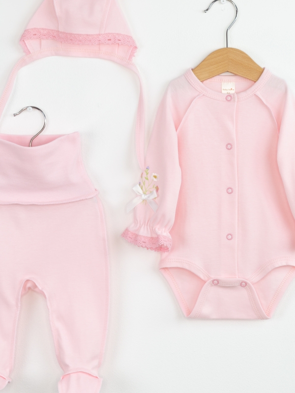 картинка Комплект для девочки Baby Boom КН165/2-И Розовый я737 от магазина детских товаров ALiSa
