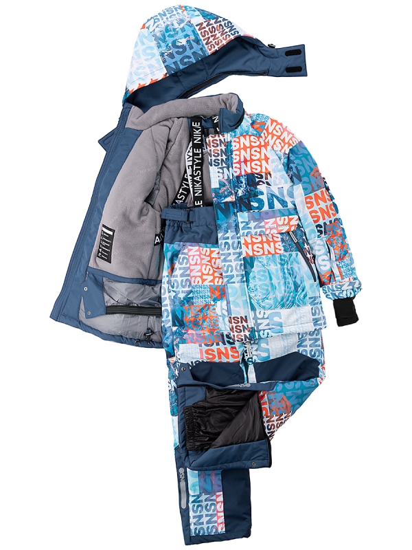 картинка Комплект зимний для мальчика NIKASTYLE 7з3124 Лед деним от магазина детских товаров ALiSa
