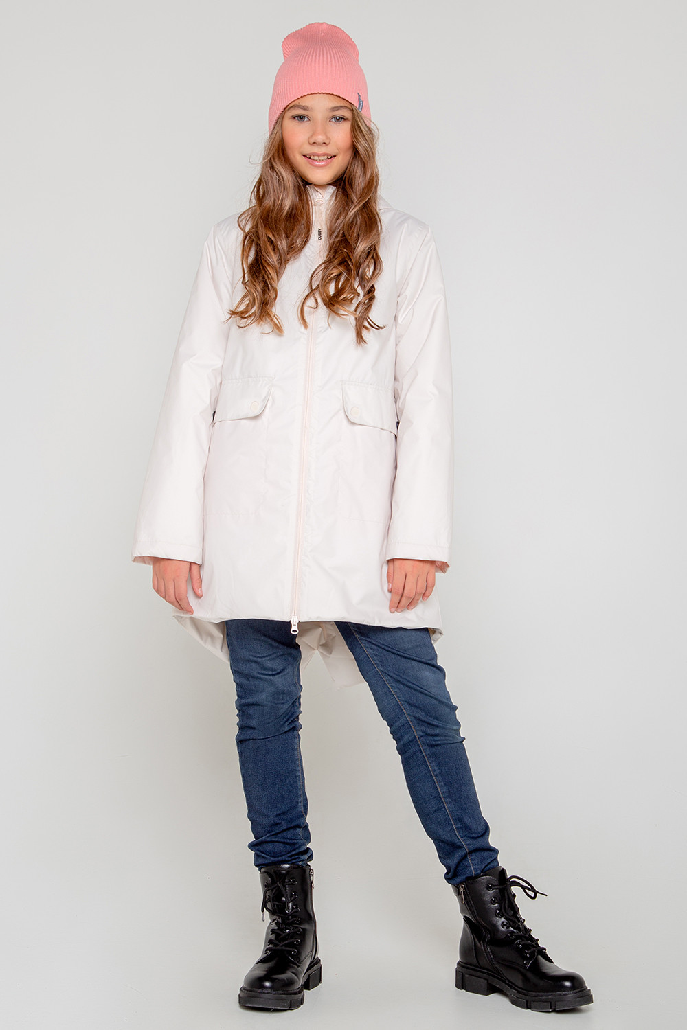 картинка Пальто утепленное для девочки Crockid ВКБ 32133/1 ГР от магазина детских товаров ALiSa