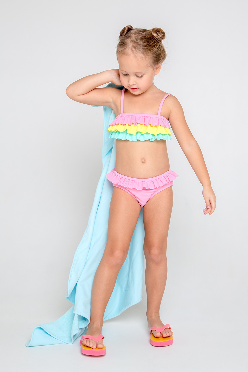 картинка Купальный костюм для девочки Crockid ТК 17009/2 ХФ от магазина детских товаров ALiSa