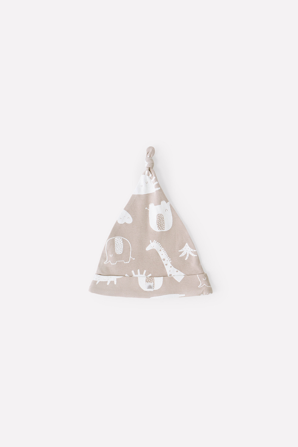 картинка Шапка детская Crockid К 8154 любимые зверята на бежевом я111 от магазина детских товаров ALiSa