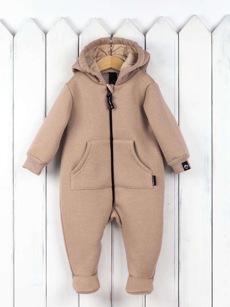 картинка Комбинезон детский Baby Boom К183/28-Ф Бежевый от магазина детских товаров ALiSa