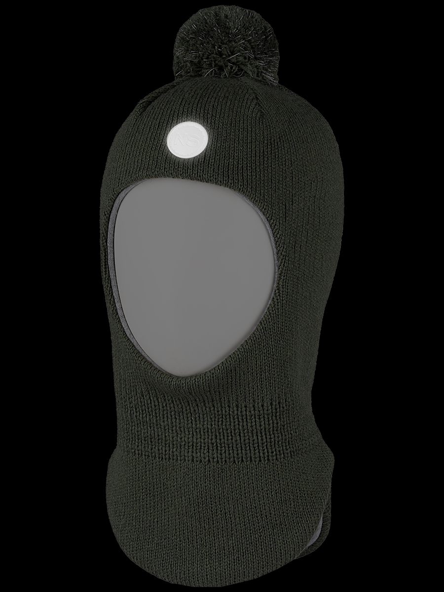 картинка Балаклава утепленная для мальчика NIKASTYLE 10з15225 Полынь от магазина детских товаров ALiSa